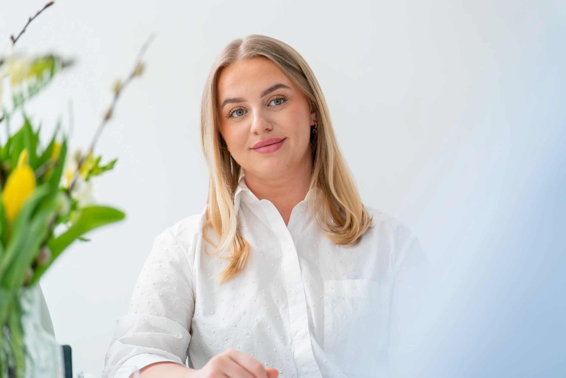 Steuerberaterin am Arbeitsplatz